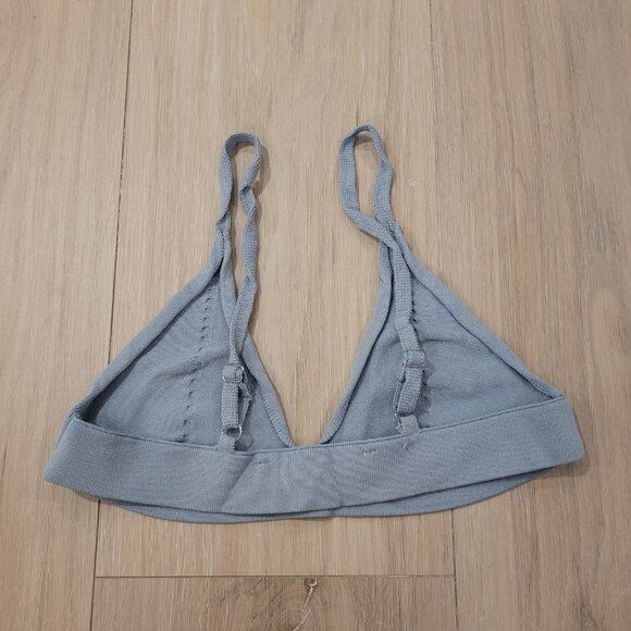 ZARA | Knit Triangle Bralette Bra Top | Sz. S - Picture 4 of 4